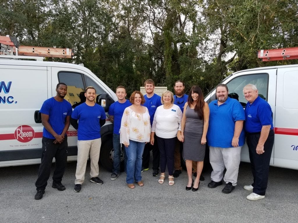 Two Trucks Grossmann Air Conditioning Repair Port St. Lucie Florida